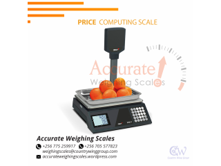 +256 705577823 price computing scale with money change function at supplier shop Kampala